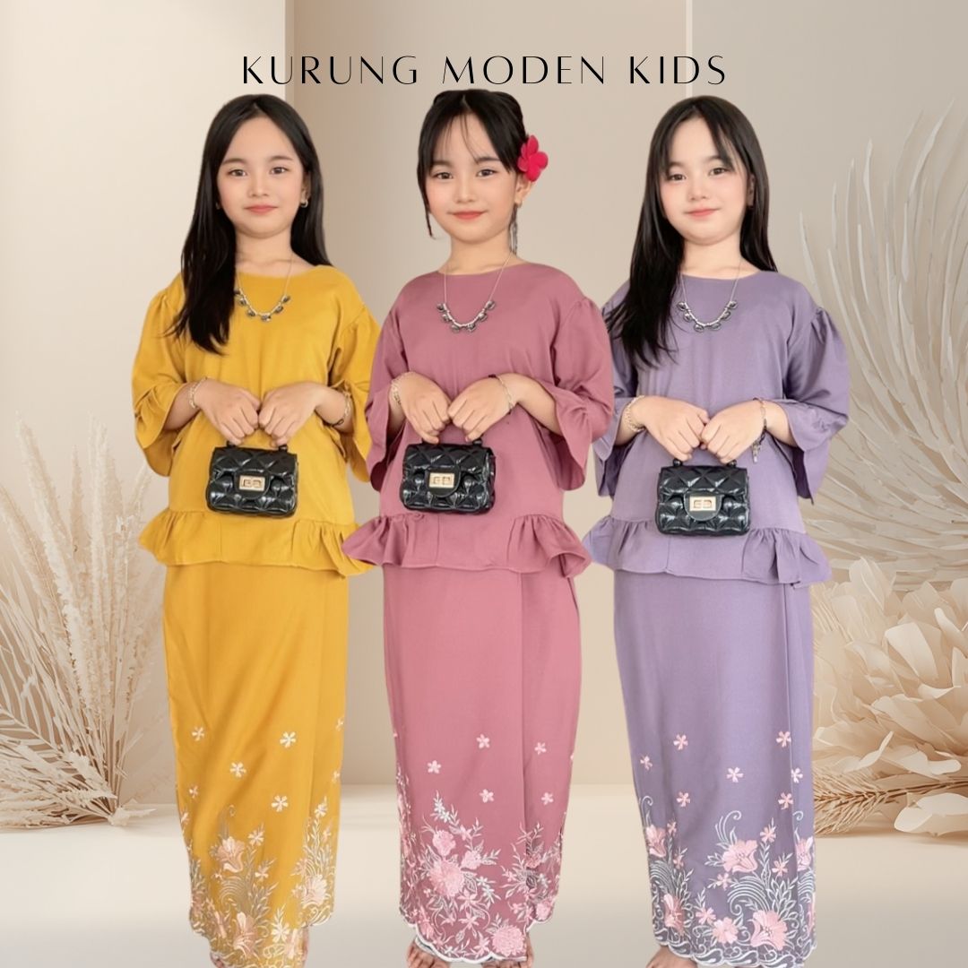 Himayya Baju Kurung Moden Kids Malika